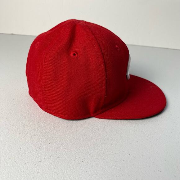 MLB Cincinnati Reds New Era Infant Size 6 48.3 cm Baseball Cap Hat Logo Baby - Picture 2 of 12